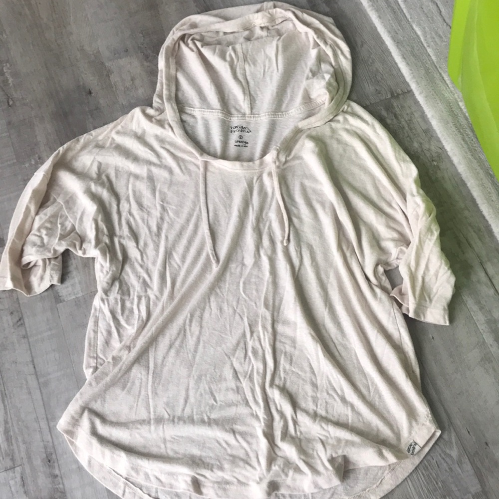 Foreign Exchange - short sleeve T with hoodie